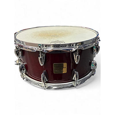 Used Yamaha 14in Birch Custom Absolute Burgundy Drum