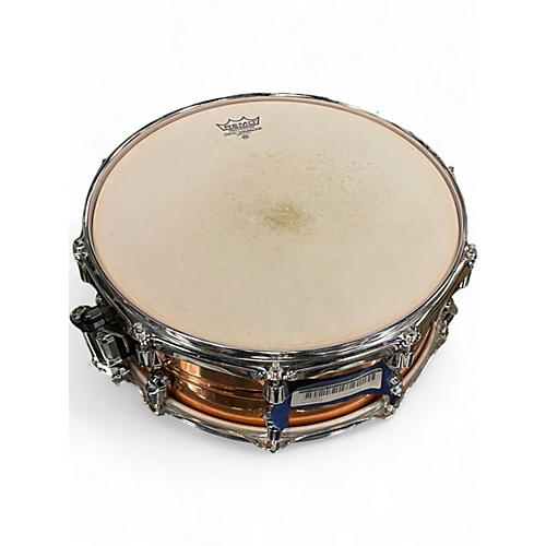 Used Yamaha 14in Copper Snare Copper Drum Copper 33