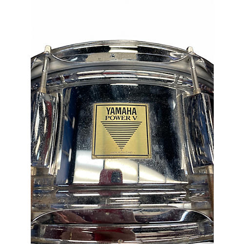 Used Yamaha 14in POWER V STEEL CHROME Drum CHROME 33