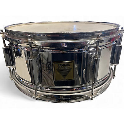 Used Yamaha 14in Power V Snare Chrome Drum