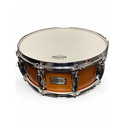 Used Yamaha 14in Recording Custom Birch Snare Natural Drum