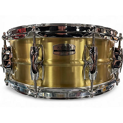 Used Yamaha 14in Recording Custom SNARE Gold Drum