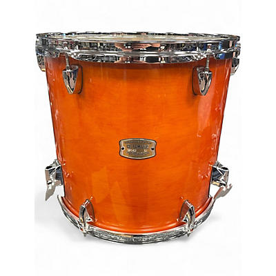 Used Yamaha 14in STAGE CUSTOM FLOOR TOM Amber Drum