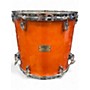 Used Yamaha 14in STAGE CUSTOM FLOOR TOM Amber Drum Amber 33