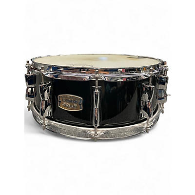 Used Yamaha 14in Stage Custom Snare Black Drum