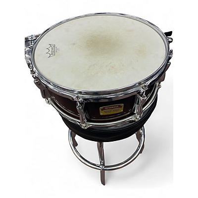 Used Yamaha 14in WOODSHELL SNARE BROWN FADE Drum
