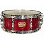 Used Yamaha 14in Wood Shell Red Drum Red 33
