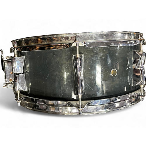 Used Yamaha 14in Wood Shell Snare Dark Green Drum Dark Green 33