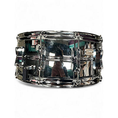 Used Yamaha 14in stage custom steel chrome Drum