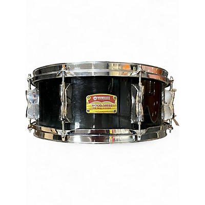 Used Yamaha 15X5.5 STAGE CUSTOM WOOD SHELL AIR Black Drum