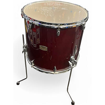 Used Yamaha 18in Stage Custom TOM Cherry Drum