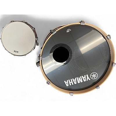 Used Yamaha 2 Piece Stage Custom Trans Orange Drum Kit