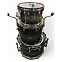 Used Yamaha Used Yamaha 3 Piece Live Custom BLACK SHADOWBURST Drum Kit BLACK SHADOWBURST