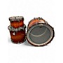 Used Yamaha 3 Piece Live Custom Oak Shell Drum Kit Oak Shell