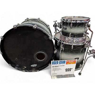 Used Yamaha 3 Piece Rock Tour Smoke Burst Drum Kit