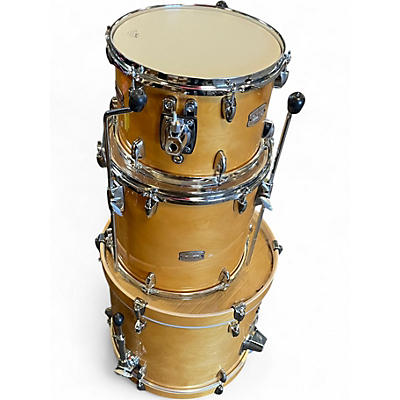 Used Yamaha 3 Piece STAGE CUSTOM BOP KIT Natural Drum Kit