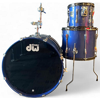 Yamaha Used Yamaha 3 Piece Stage Custom Advantage 3pc Blue Drum Kit