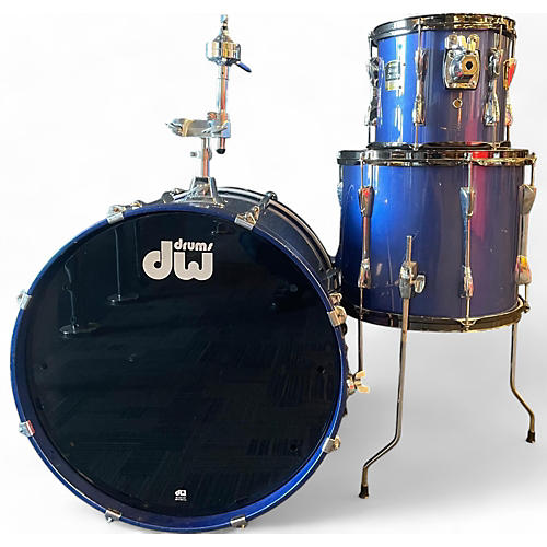 Yamaha Used Yamaha 3 Piece Stage Custom Advantage 3pc Blue Drum Kit Blue