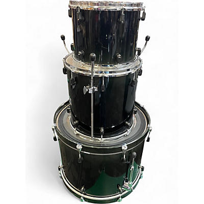 Used Yamaha 3 Piece Stage Custom Advantage Nouveau Burgandy Drum Kit