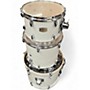 Used Yamaha 3 Piece Stage Custom Bop Kit Alpine White Drum Kit Alpine White