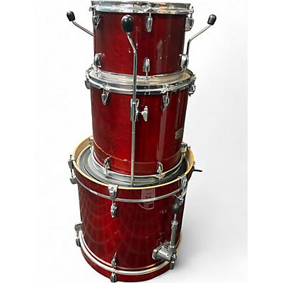 Used Yamaha 3 Piece Stage Custom Cherry Drum Kit