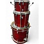 Used Yamaha 3 Piece Stage Custom Cherry Drum Kit Cherry