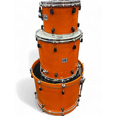 Used Yamaha 3 Piece Stage Custom Honey Amber Drum Kit