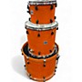 Used Yamaha 3 Piece Stage Custom Honey Amber Drum Kit Honey Amber