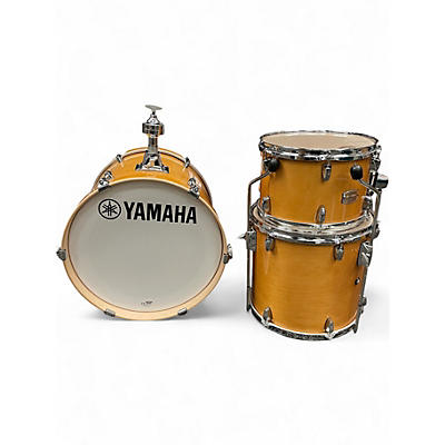 Used Yamaha 3 Piece Stage Custom Natural Drum Kit