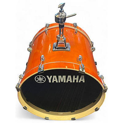 Yamaha Used Yamaha 3 Piece Stage Custom Orange Drum Kit