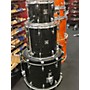 Used Yamaha Used Yamaha 3 piece Oak Custom Trans Black Drum Kit Trans Black