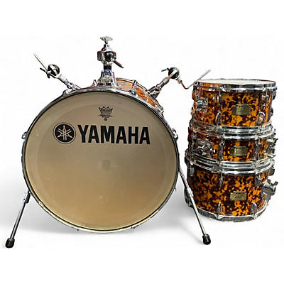 Used Yamaha  4 Piece AL FOSTER HIP GIG NESTING DRUM KIT JAGUAR Drum Kit