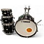 Used Yamaha 4 Piece Absolute Hybrid Maple Black Drum Kit Black