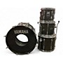 Used Yamaha 4 Piece Club Custom Black Shadow Drum Kit Black Shadow