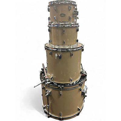 Used Yamaha 4 Piece IKL RYDEEN SHELL PACK CHAMPAINE Drum Kit