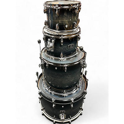 Used Yamaha 4 Piece Live Custom BLACK FADE Drum Kit