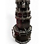 Used Yamaha 4 Piece Live Custom Shadowburst Drum Kit Shadowburst