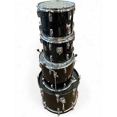 Used Yamaha 4 Piece POWER V BLACK Drum Kit