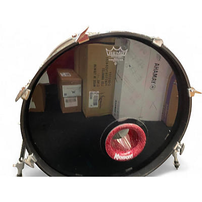 Used Yamaha 4 Piece Power V 4 Piece Drum Kit Black Drum Kit