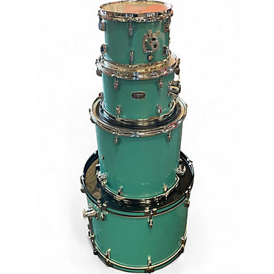 Used Yamaha 4 Piece RYDEEN Turquoise Drum Kit