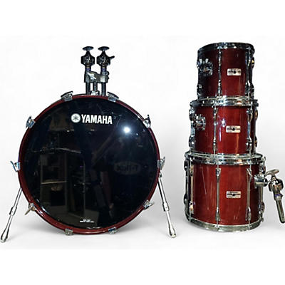 Used Yamaha 4 Piece Recording Custom Cherry Wood Drum Kit