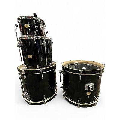 Used Yamaha 4 Piece STAGE CUSTOM BIRCH RAVEN BLACK Drum Kit