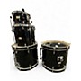 Used Yamaha 4 Piece STAGE CUSTOM BIRCH RAVEN BLACK Drum Kit RAVEN BLACK