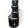 Used Yamaha 4 Piece Stage Custom Advantage Black Drum Kit Black