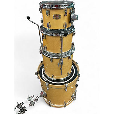 Used Yamaha 4 Piece Stage Custom Birch NATURAL WOOD Drum Kit