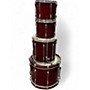 Used Yamaha 4 Piece Stage Custom CUSTOM BIRCH CRANBERRY Drum Kit CUSTOM BIRCH CRANBERRY
