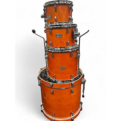 Used Yamaha 4 Piece Stage Custom HONEY AMBER Drum Kit