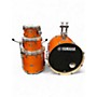 Used Yamaha 4 Piece Stage Custom Honey Amber Drum Kit Honey Amber