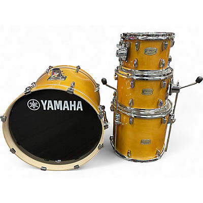 Used Yamaha 4 Piece Stage Custom Natural Drum Kit