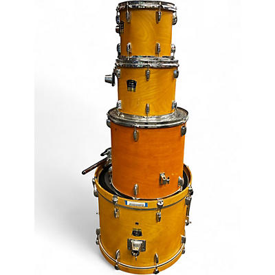 Used Yamaha 4 Piece Stage Custom Natural Drum Kit